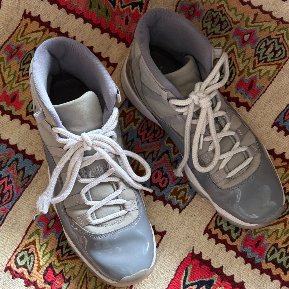 Gray High-Top Sneakers
